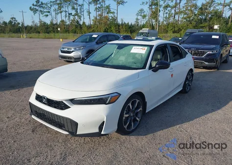 2025 Honda Civic Hybrid Sport/Sport Touring from USA, damaged, VIN 2HGFE4F80SH346775